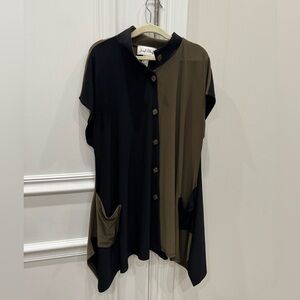 Joseph Ribkoff Trapeze Tunic Top Size 8